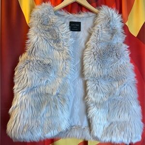 Love Tree Faux Fur Vest